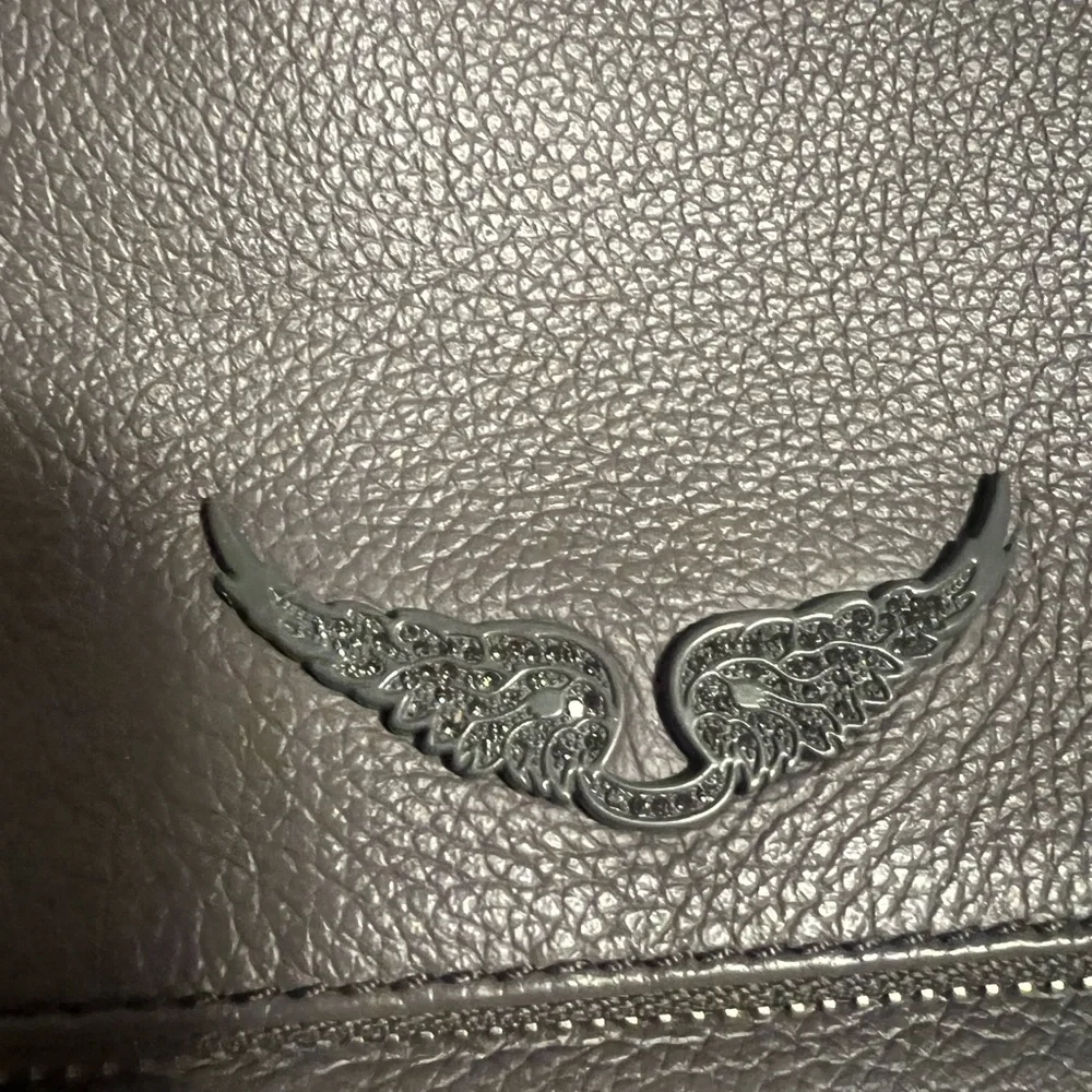 Zadig & Voltaire Gray Leather Mini Bag - Picture 3 of 10